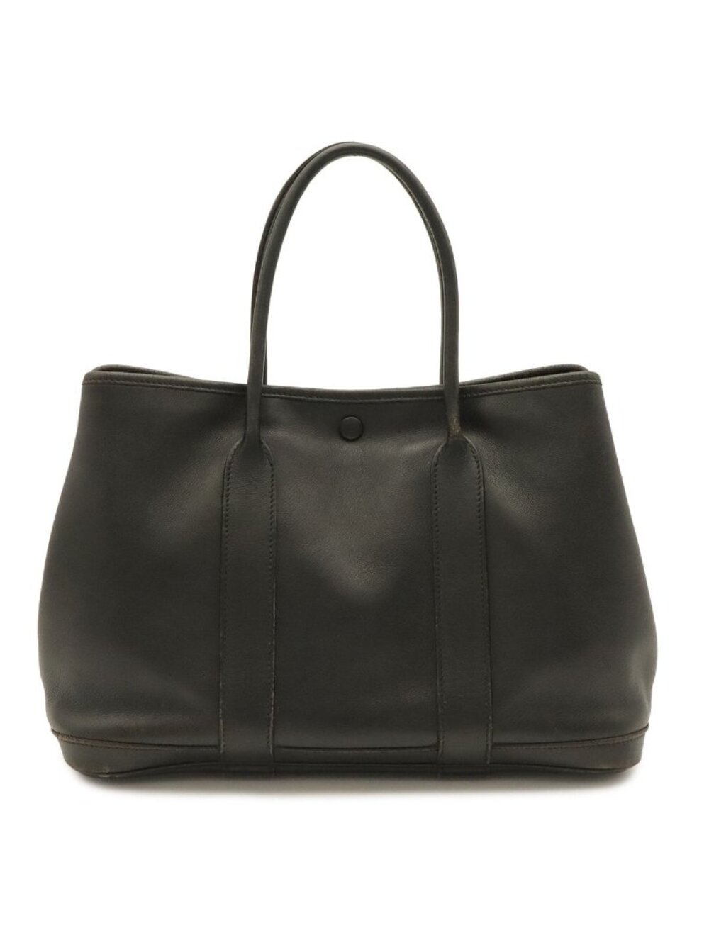 Hermes Garden Twilly TPM Tote Bag Voga River Leather Black Ginza Limited